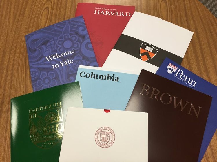 Acceptance letters